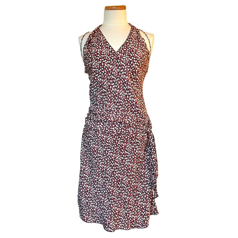 Strenesse BLUE Vintage Silk Floral Print Dress 6
